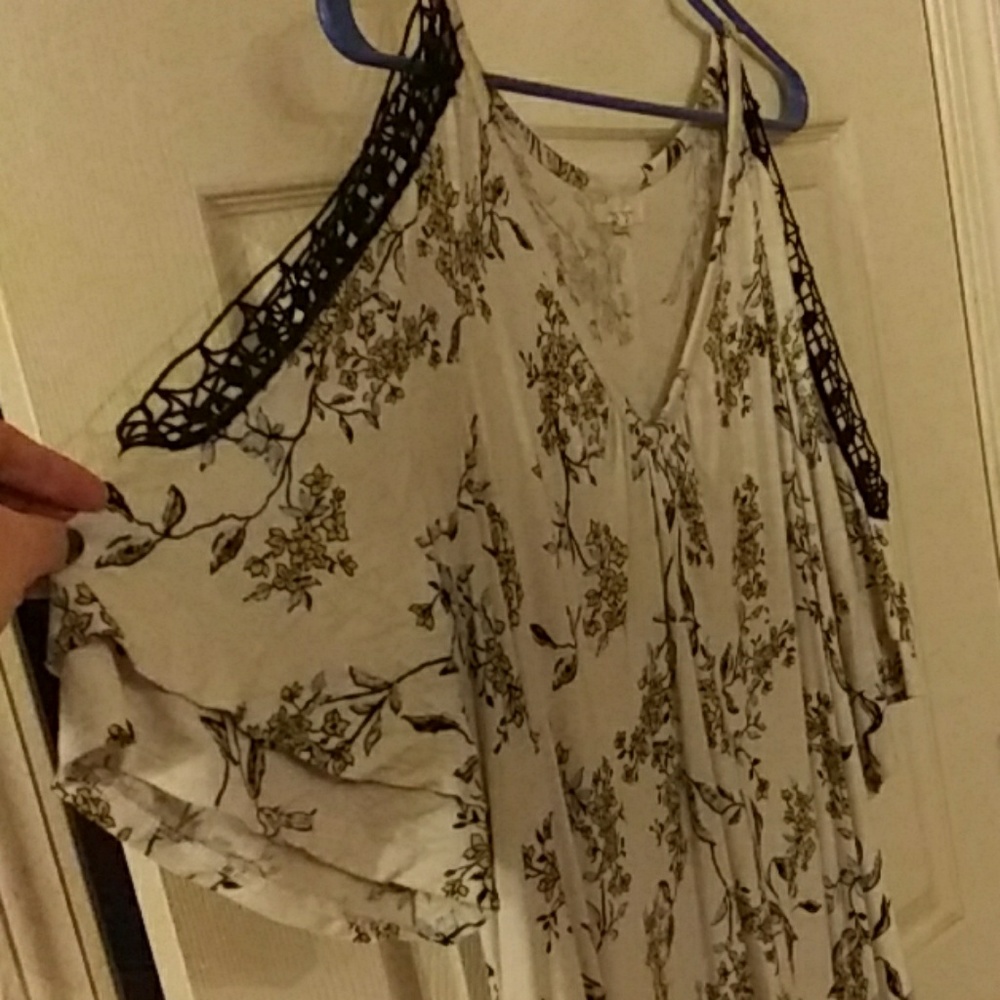 Floral pattern shirt